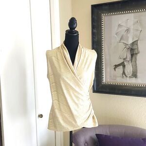 Gold Evening Wear Top